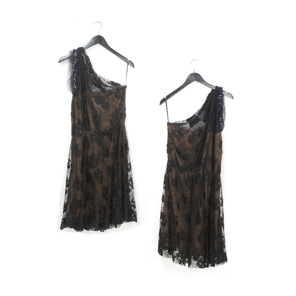 LANVIN 2006 Alber Elbaz Lace Dress M